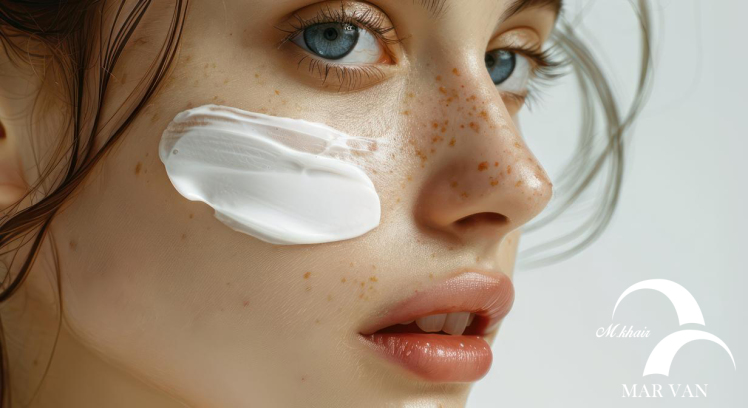 پوستی درخشان و بدون لک با سفید کننده مروان خیر